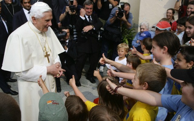 Pope Benedict XVI in Val d'Aosta